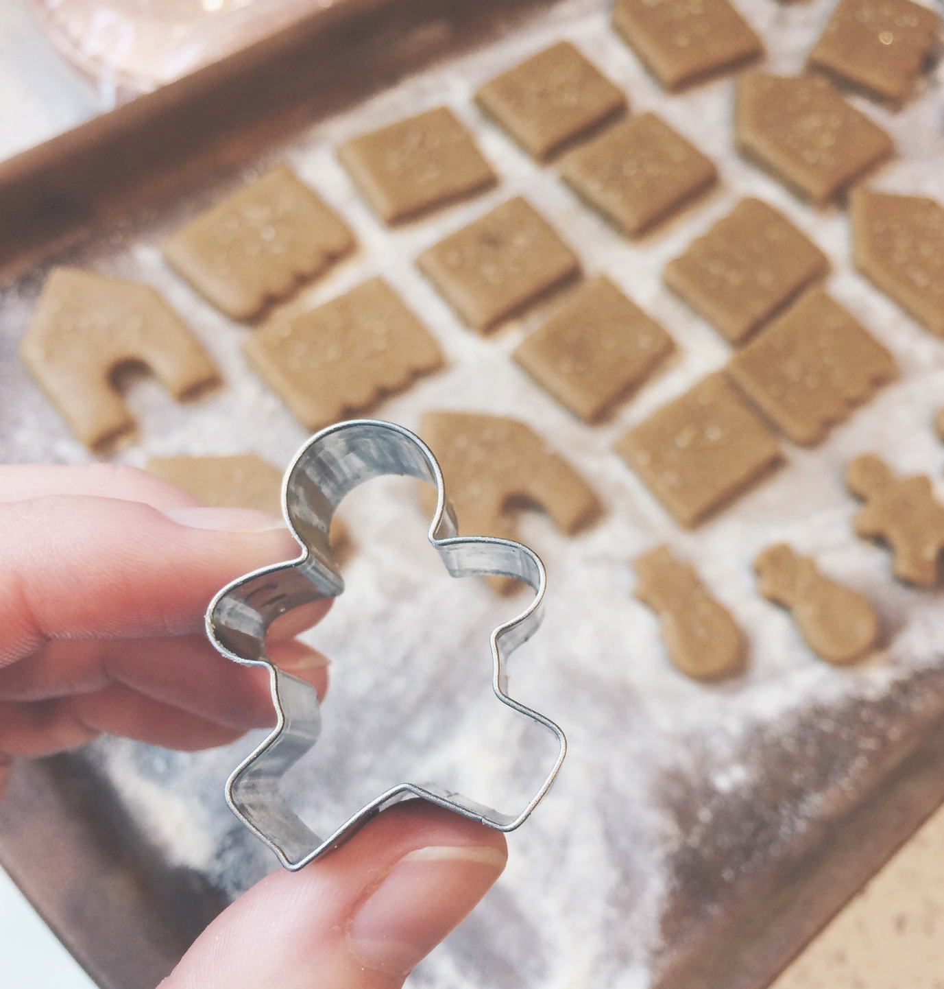 cookie cutters for tiny gingerbread